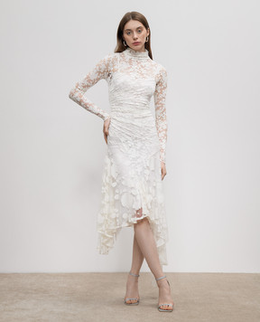 Philosophy di Lorenzo Serafini Біла сукня у квітковий візерунок A04312150