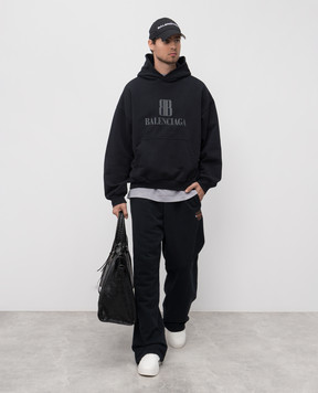 Balenciaga Синие худи Nano BB 767877TSVO3