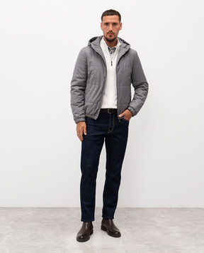 Cashmere&Whiskey Сіра куртка з вовни 6400955304