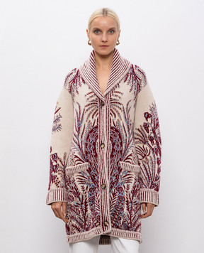Etro Кардиган з вовною в жакардовий візерунок WRKE0162AQ165