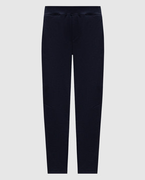 Trussardi Сині спортивні штани з емблемою P8018000062NMP355F01