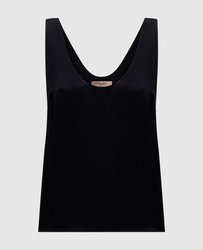Twinset Чорний топ 251TT2430