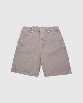 Brunello Cucinelli Детские серые джинсовые шорты B277PP908B