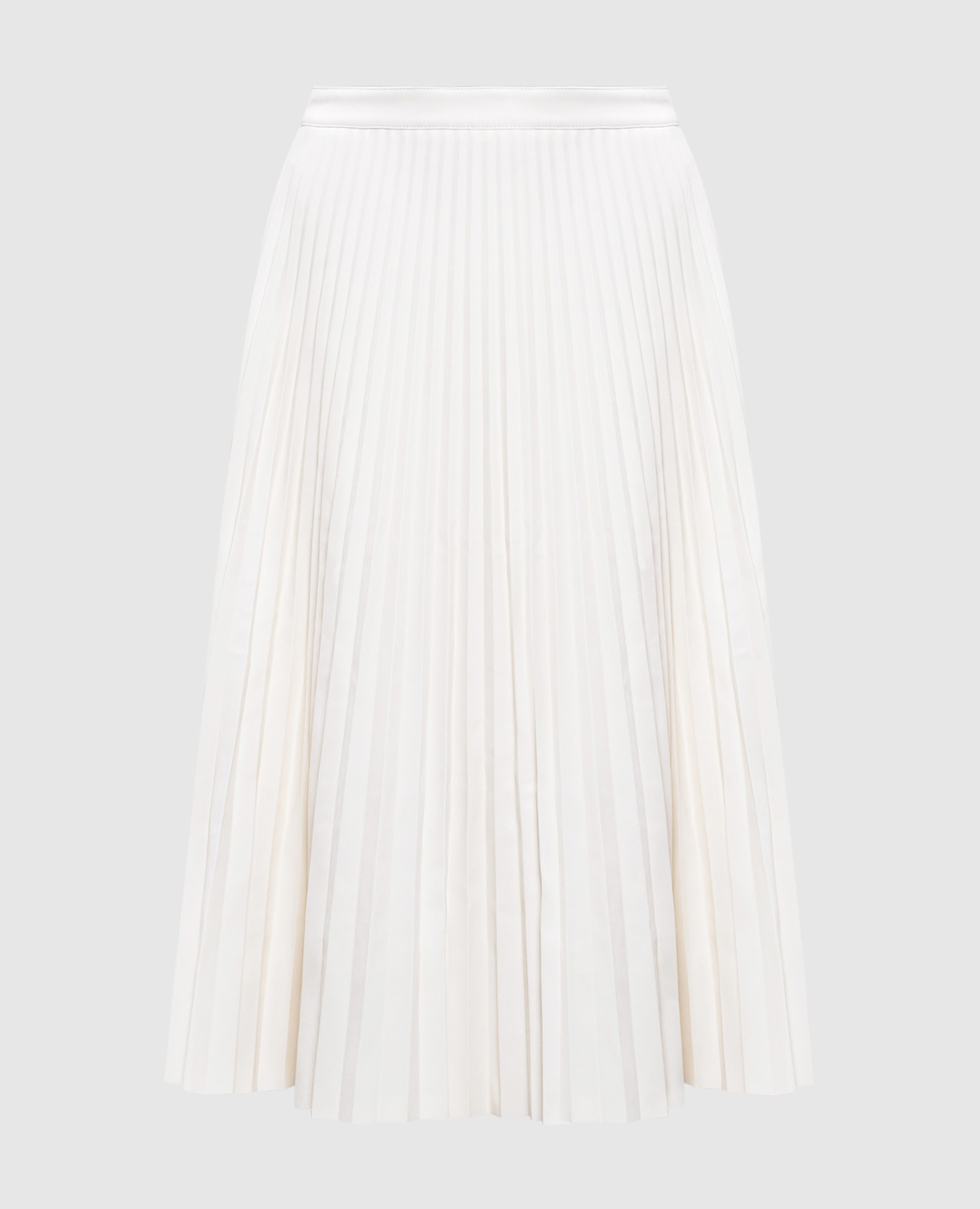 

Белая юбка плиссе, Белый, Юбки-а-силуэта