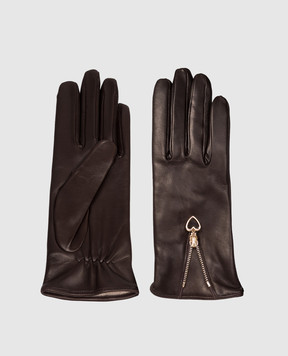 Sermoneta Gloves Шкіряні рукавички з блискавкою BS103