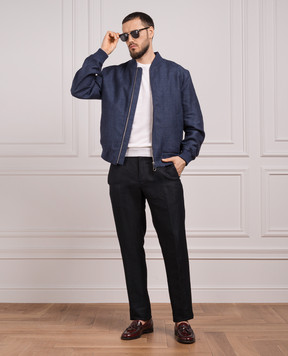 Cashmere&Whiskey Белая футболка с шелком и кашемиром FS03