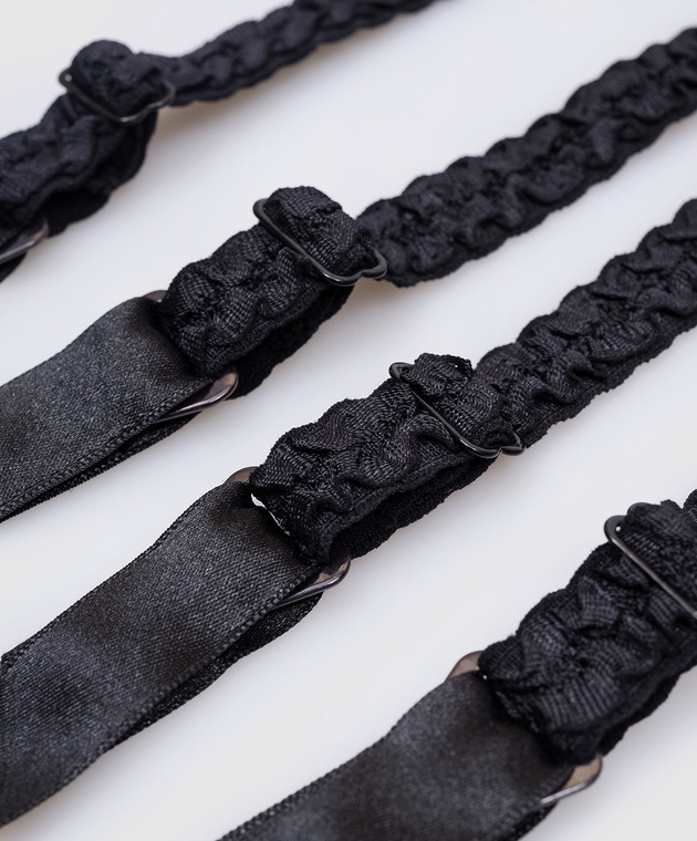 Cadolle Чорні підтяжки для панчох JA1 зображення 2