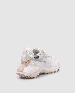 Reebok + NGG Белые комбинированные кроссовки Zig Kinetica 2.5 Edge RMIA04NC99FAB001