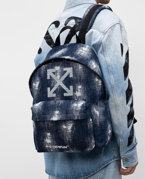 Off-White Синий рюкзак Neritage OMNB123C99DEN001