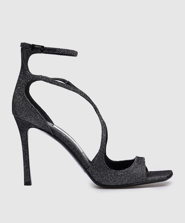 Jimmy Choo - Черные босоножки Azia 95 AZIA95JHZ купить в Symbol