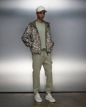 Mackage Зеленые джогеры MARVIN-V с фактурной эмблемой логотипа MARVINV