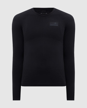Maison Margiela MM6 Чорний лонгслів MM6 x Salomon SH0NH0009M20037
