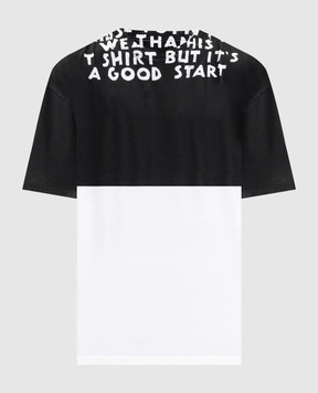 Maison Margiela MM6 Белая футболка SIDA SH2GC0033M20048