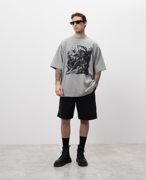 Vetements Чорні шорти з логотипом UA66SS600BBm