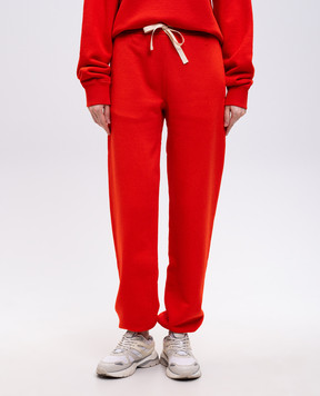 Jil Sander Оранжевые джоггеры с логотипом J40KA0272J20295