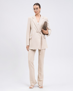 Max Mara Sportmax Бежевые брюки FETTA FETTA