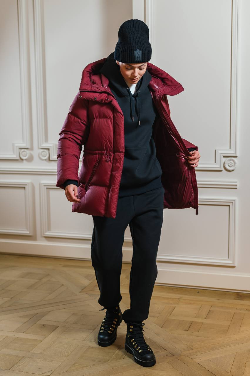 Mackage Бордовий пуховик FREYA-SW FREYASW зображення 6