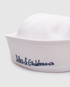 Dolce&Gabbana Детская панама с вышивкой логотипа LB5H53G7O3B