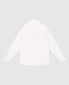 Brunello Cucinelli Детская белая вельветовая рубашка BL688C360C