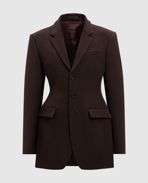 WARDROBE.NYC Коричневый жакет из шерсти W4060PC