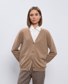 Loro Piana Бежевий кардиган з кашеміру FAO5804