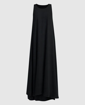 Maison Margiela MM6 Чорна сукня на запах S62DG0015S43455