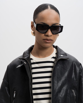 Max Mara Черные солнцезащитные очки GLIMPSE8 GLIMPSE8