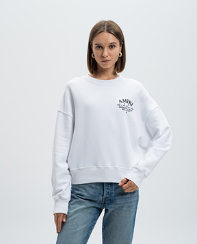 AMIRI Білий світшот Arts District Crew AWJYCW1011