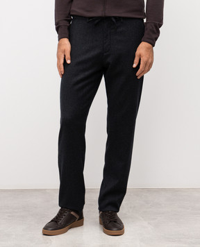 Canali Серые брюки из шерсти AR03472V1659G