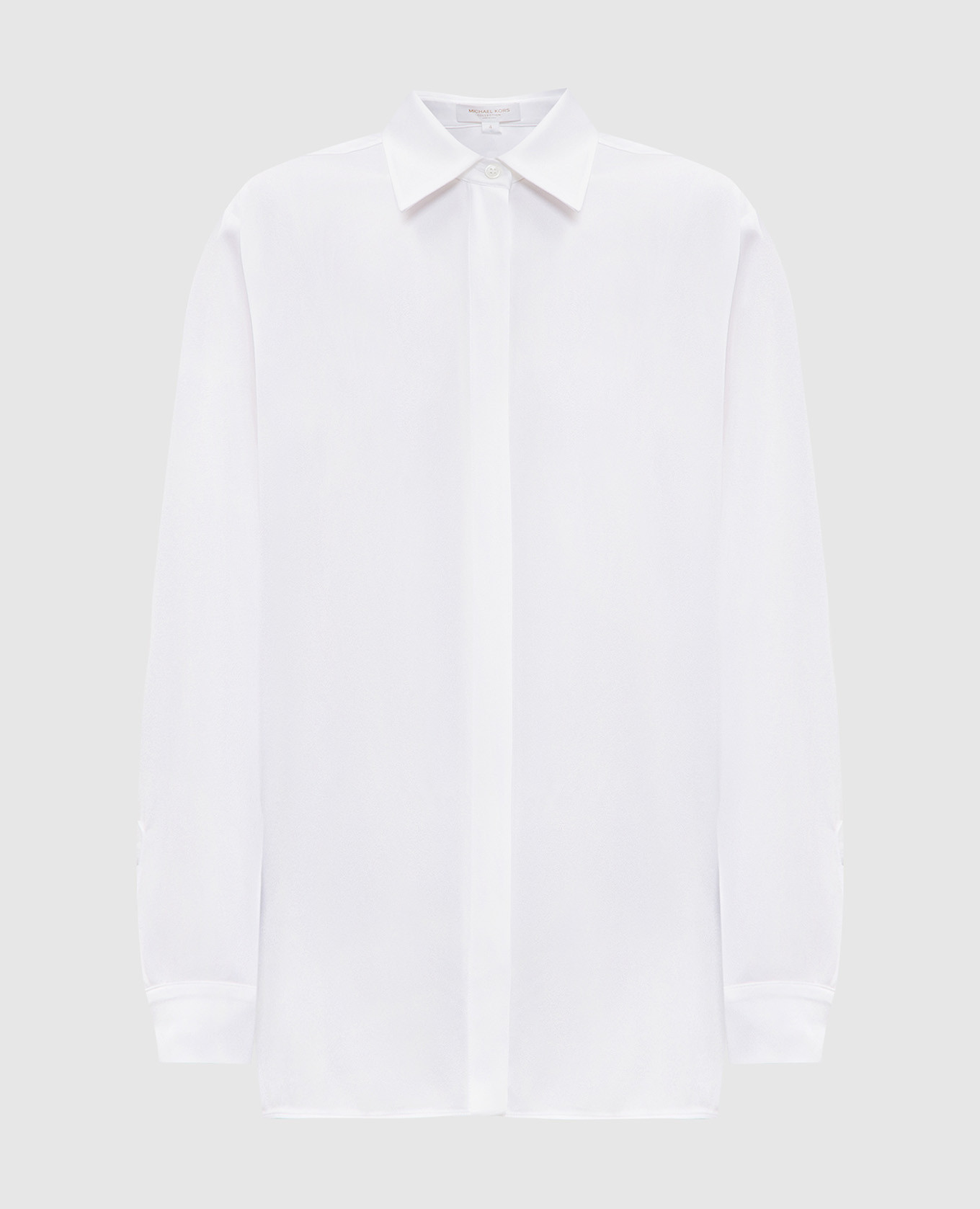 Charmeuse white blouse