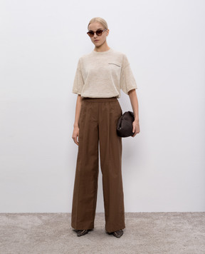 Brunello Cucinelli Коричневі штани ML140P8721