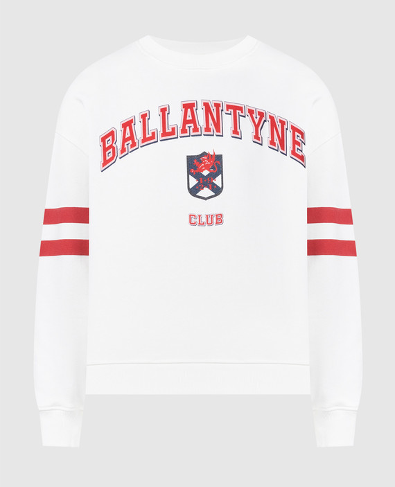 Білий світшот CLUB HERITAGE з логотипом