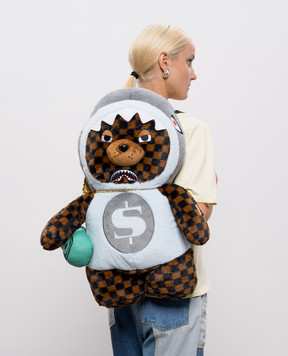 Sprayground Дитячий коричевий рюкзак THE RIZZLER MONEYBEAR TEDDYBEAR 910B7546NSZ
