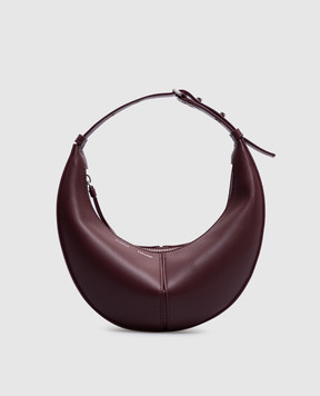 PROENZA SCHOULER Бордовая кожаная сумка с логотипом. HB251084L016S