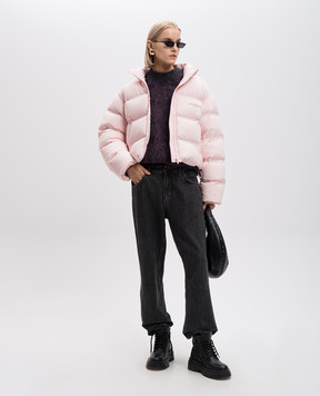 Alexander Wang Фіолетовий светр з вовною у клітинку 1KC4241039