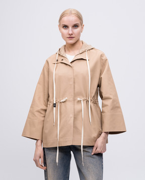 Twinset Бежевая куртка 251TE2180