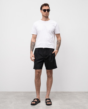 Dolce&Gabbana Чорні шорти для плавання з логотипом M4F36TONR46