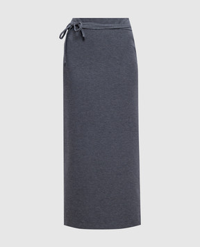 Max Mara Weekend Сіра спідниця FURETTO FURETTO