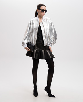 Tom Ford Черная футболка с металлическим логотипом TSJ584JEX137