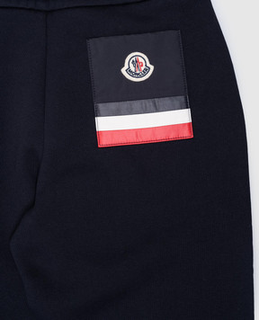 Moncler ENFANT Дитячі сині джогери з логотипом J29548H00008899PS1214