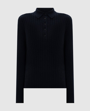 Allude Синее поло из кашемира 25511143