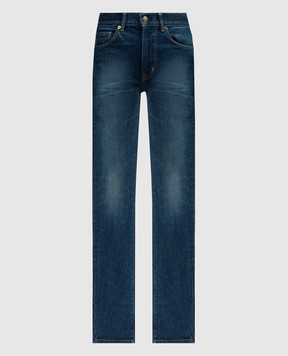 Tom Ford Сині джинси з ефектом потертості PAD114DEX222