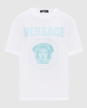 Versace Белая футболка Medusa Rock 10133021A15083