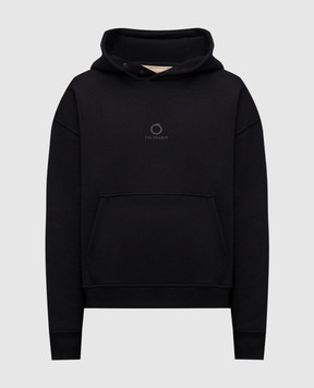 Trussardi Чорне худі з принтом логотипа G8038000022NMF505F02