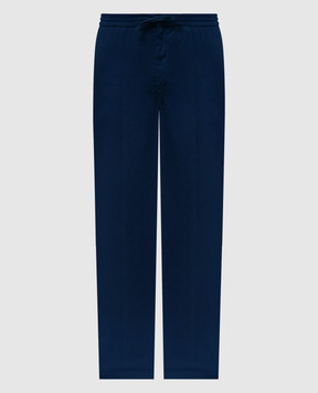 Canali Синие брюки PT0135591695