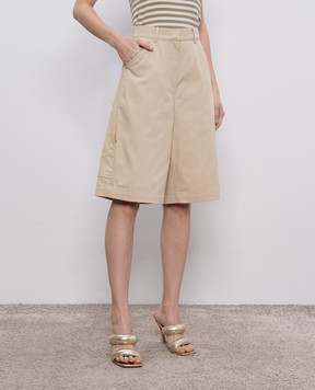Max Mara Weekend Бежеві шорти ARTURO ARTURO1234