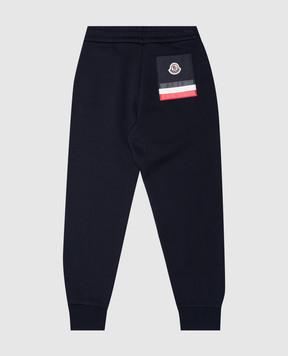 Moncler ENFANT Дитячі сині джогери з логотипом J29548H00008899PS1214