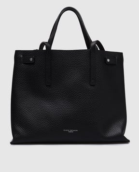 Gianni Chiarini Черная кожаная сумка-тоут Altea с логотипом BS10967RNGDBL