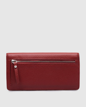 Gianni Chiarini Червоний шкіряний гаманець з логотипом PF5041GRN