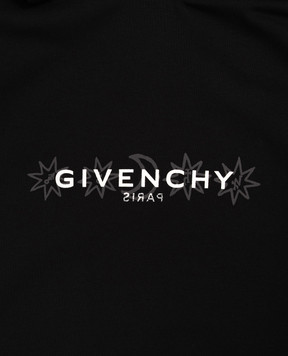 Givenchy Детские черные худи с принтом логотипа H3069912+